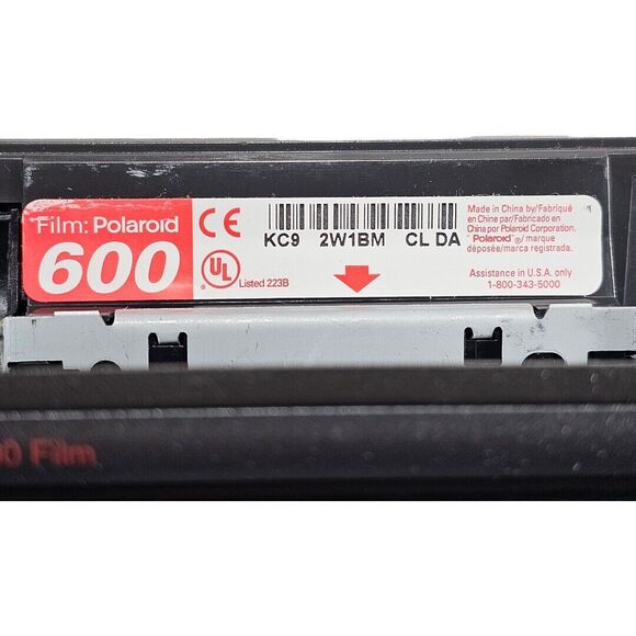 polaroid one step 600 film Made In USA KC9 2W1BM CL DA Not Tested AS IS. - Picture 6 of 10